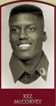 WR Kez McCorvey, FSU Hall of Fame